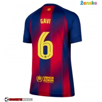 Ženske Nogometnih dresov Barcelona Paez Gavi #6 Domači 2025-26 Kratki rokavi